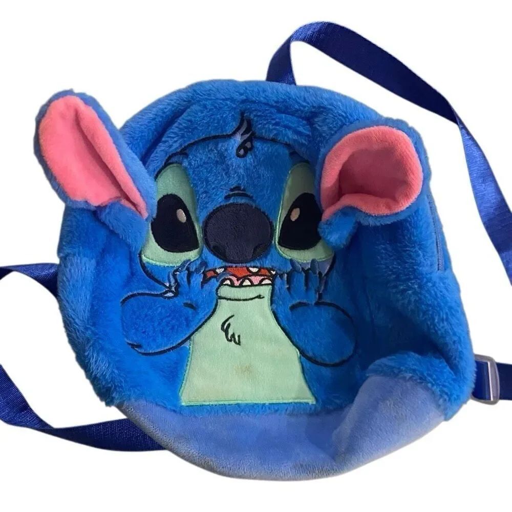 Disney Lilo & Stitch furry mini backpack